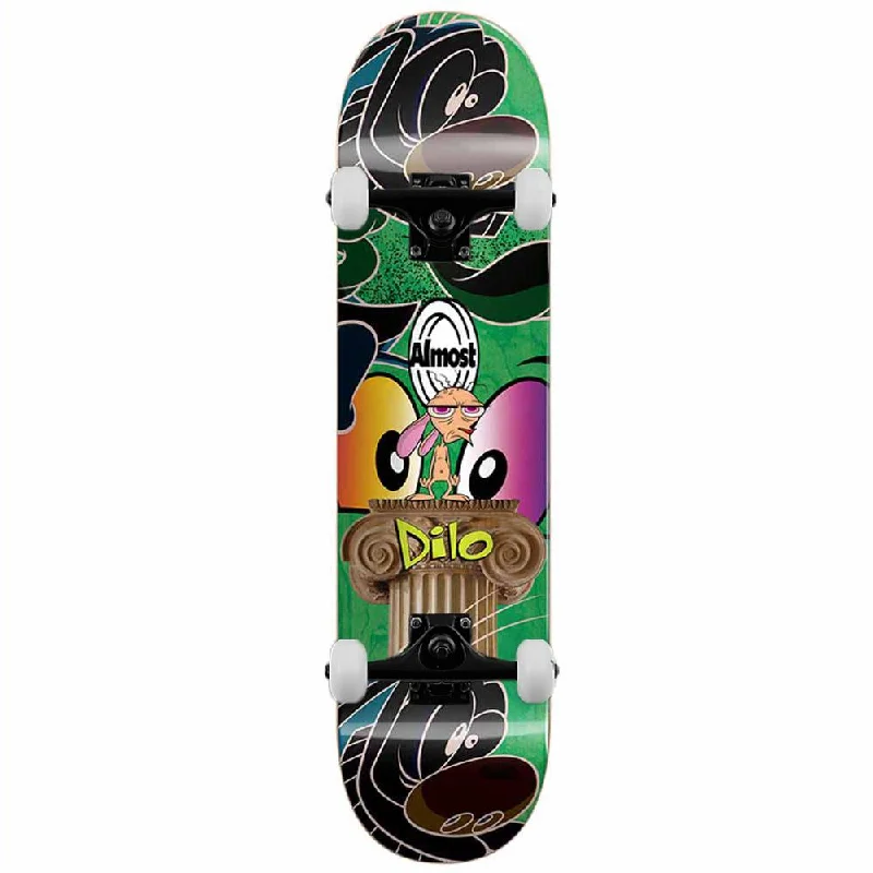 Almost Dilo Ren & Stimpy Mixed Up R7 Complete Skateboard Multi 8.375''