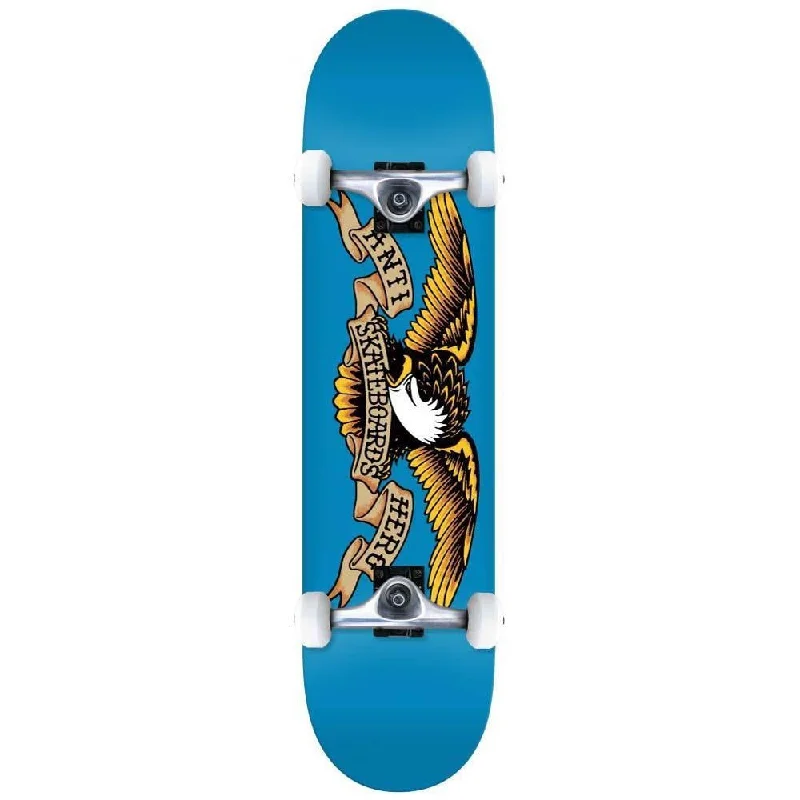 Anti Hero Classic Eagle SM Factory Complete Skateboard Blue 7.5"