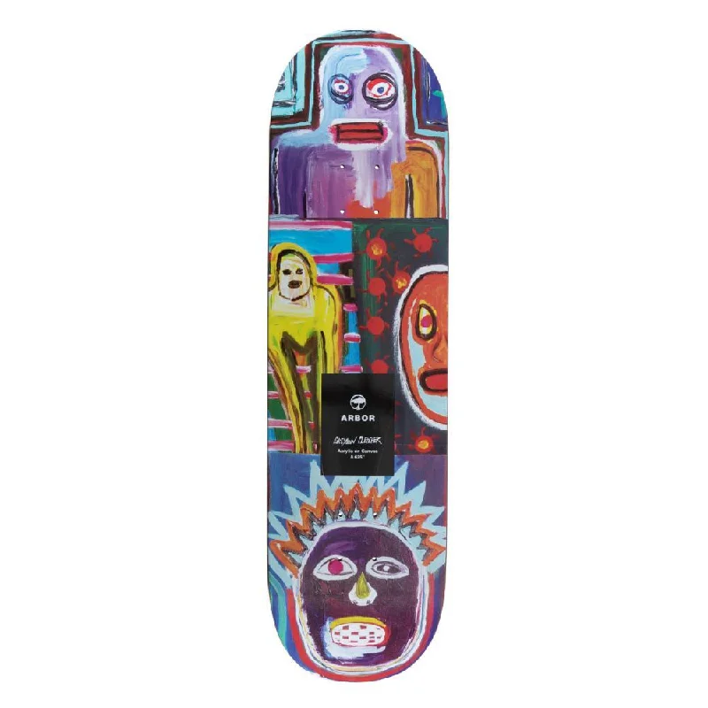 Arbor Skateboard Deck Greyson 8.625 Collage Multi 8.625"