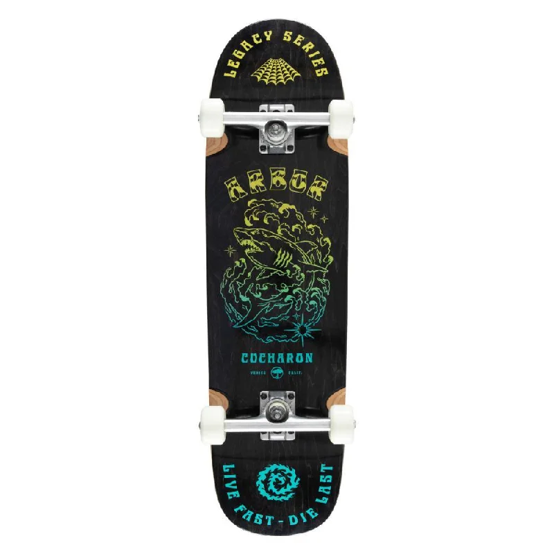 Arbor Street Complete Skateboard Legacy Cucharon Spellbound Multi 8.75"