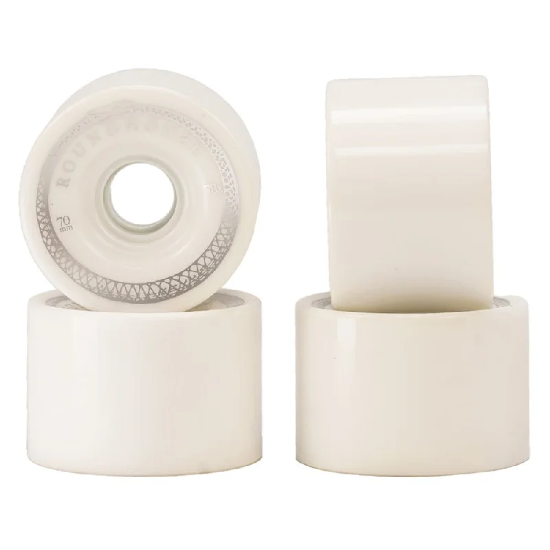 Carver Surf Skate Skateboard Roundhouse Wheels - 70mm 78a Mag - Shell White