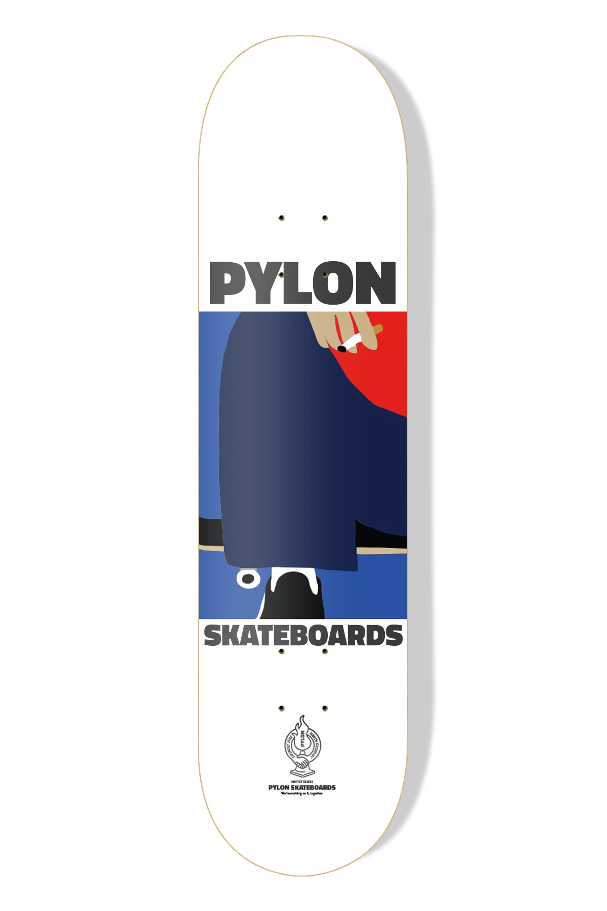 PYLON SKATEBOARDS SMOKE BREAK / 8.5" WIDE DECK.