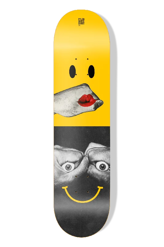 PYLON SKATEBOARDS SMILE ON 8.0 INCH WIDE DECK.