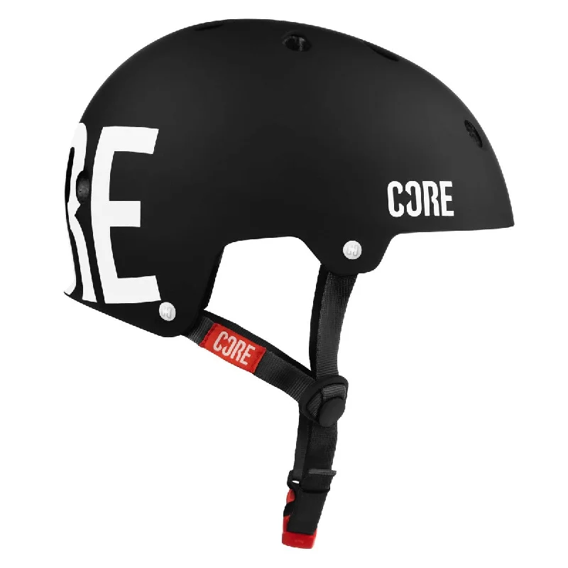 CORE Street Skate / Scooter Helmet - Black / White