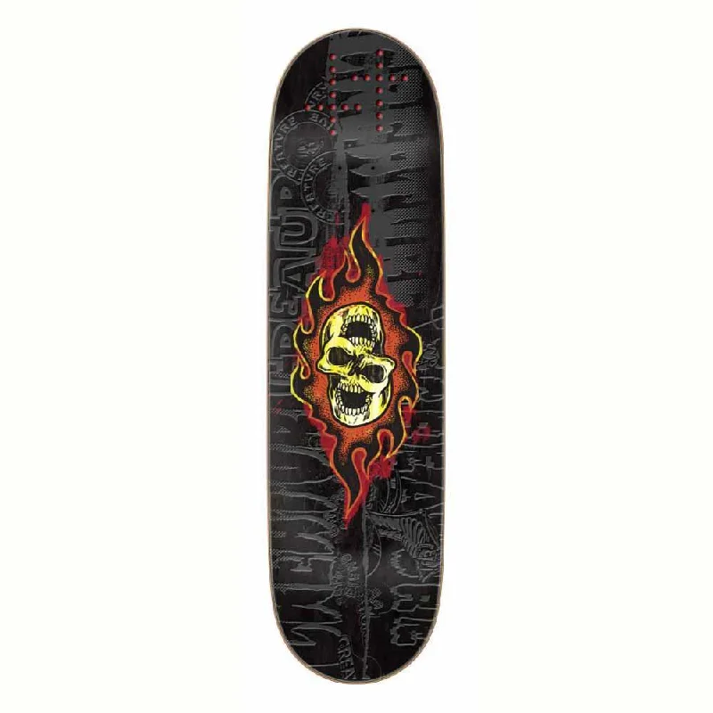 Creature Skateboard Deck Evil Twins LG Black/Red 8.6"