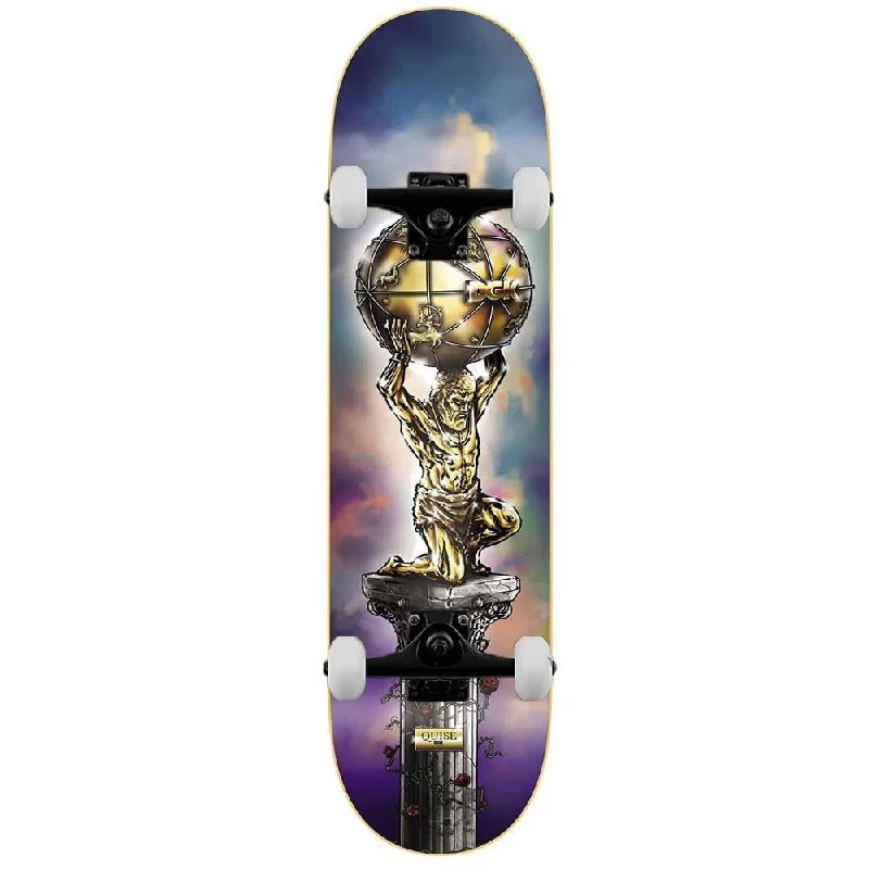 DGK Black Atlas Quise Complete Skateboard Multi 8.25"