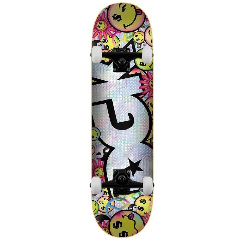 DGK Reality Foil Complete Skateboard Multi 8.25"