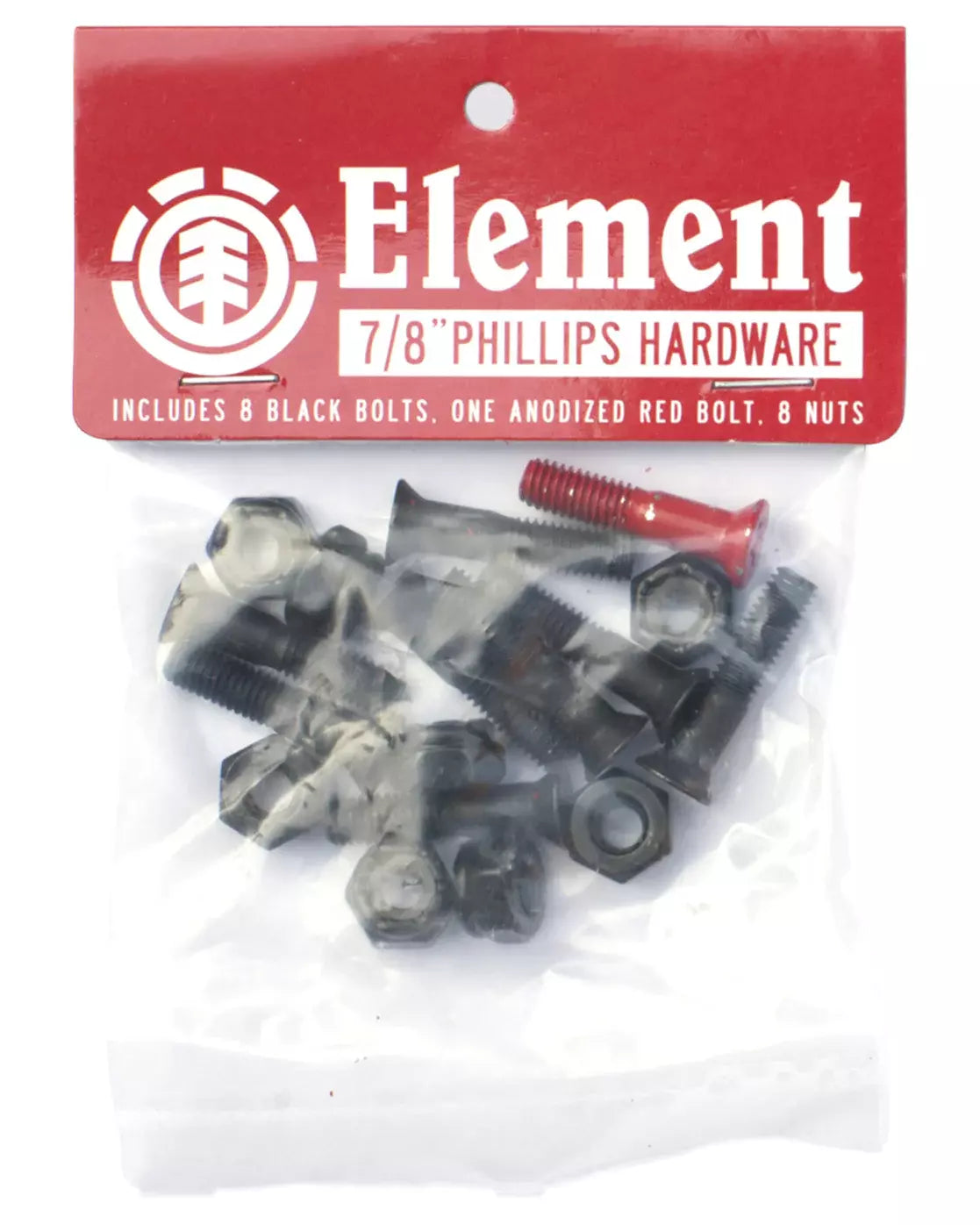 7/8" Skateboard Phillips Bolts in Assorted