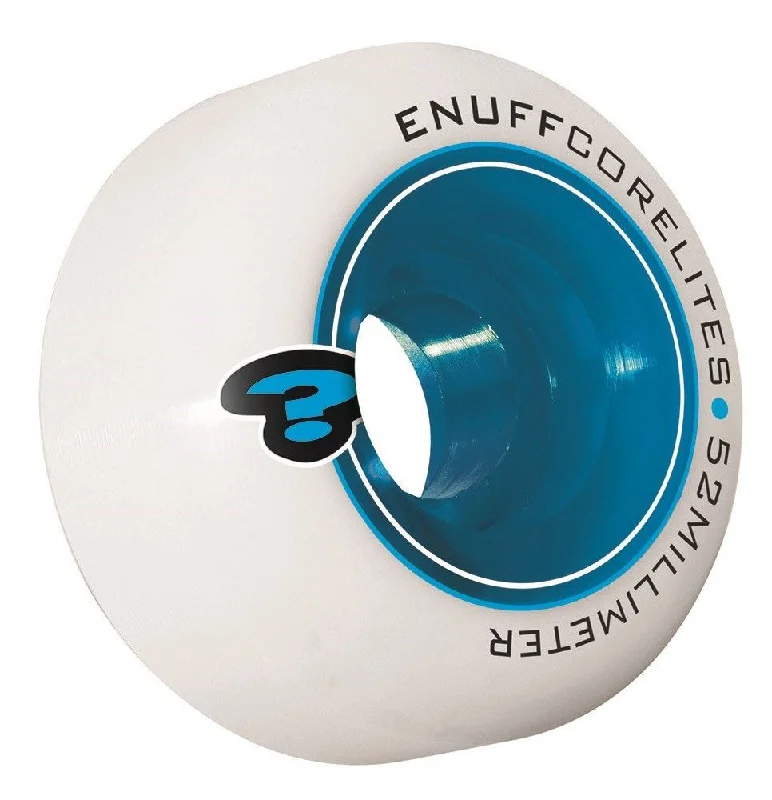 Enuff Corelites Skateboard Wheels - White / Blue