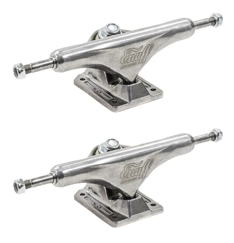 Enuff Decade Pro Satin Skateboard Trucks - Natural / Natural - 139mm