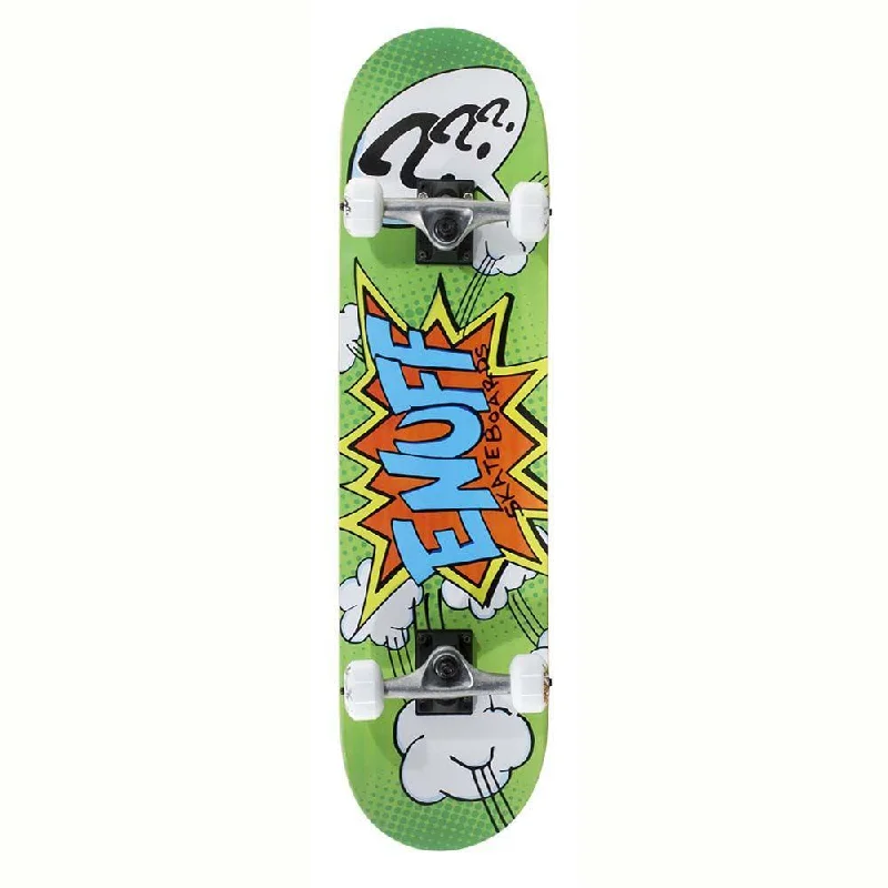 Enuff POW II Mini Factory Complete Skateboard Green 7.25"