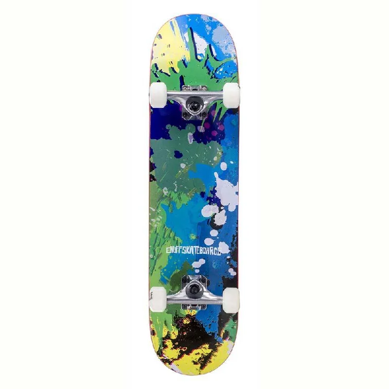 Enuff Splat Factory Complete Skateboard Green Blue 7.75"