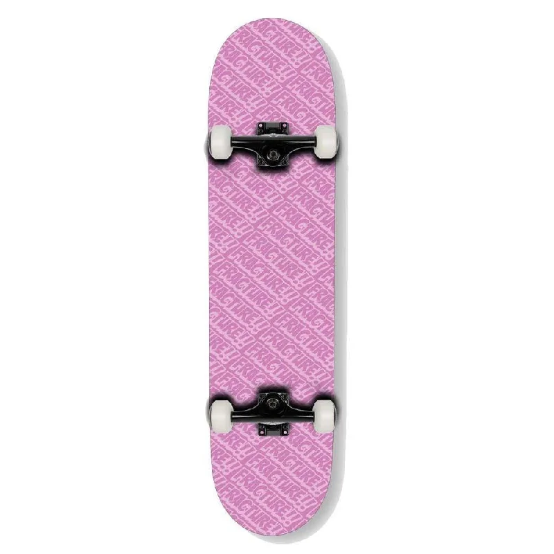 Fracture Skateboards All Over Comic Factory Complete Skateboard Pink 7.75"