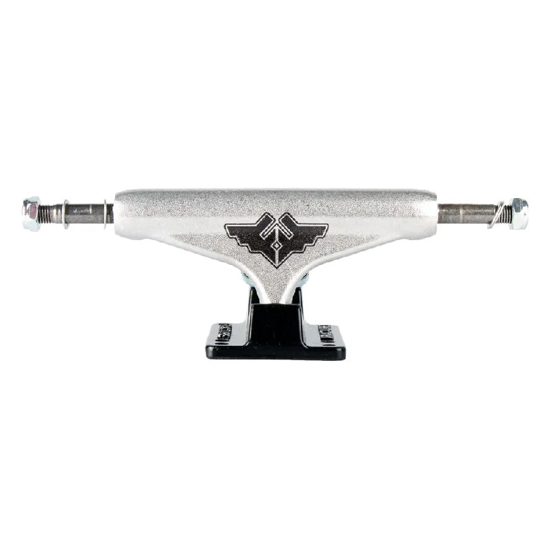 Fracture Truck Wings V2 Raw/Blk Skateboard Trucks - 5.0