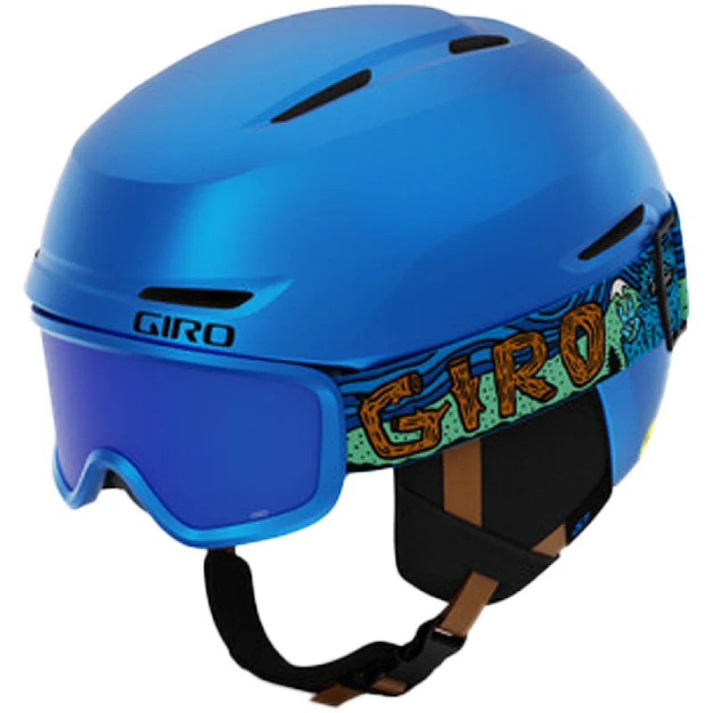 Gino Spur CP Youth Helmet Blue Shred Yeti