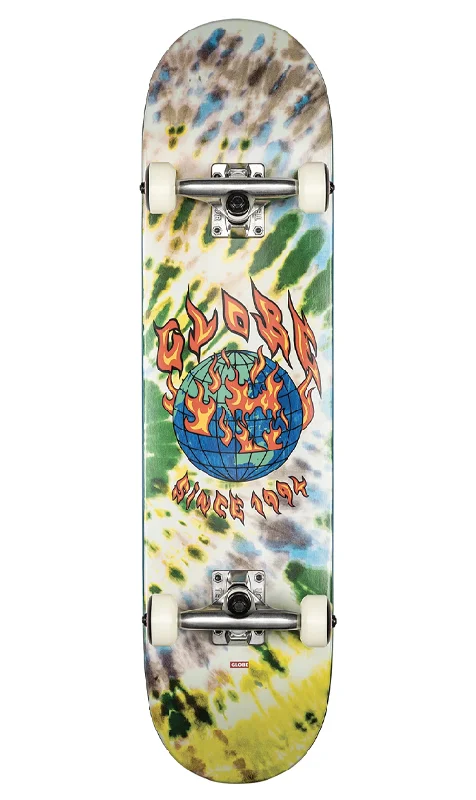 Globe G1 Ablaze Tie Dye Skateboard 7.75in