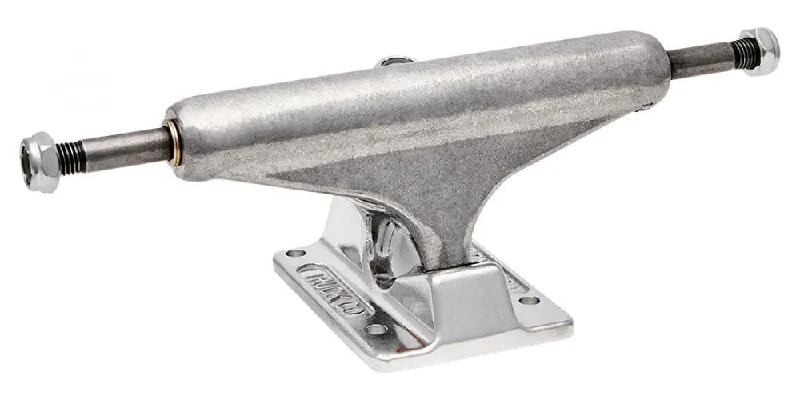 Independent Hollow Forged Silver Skateboard Trucks (Pair) - 144mm