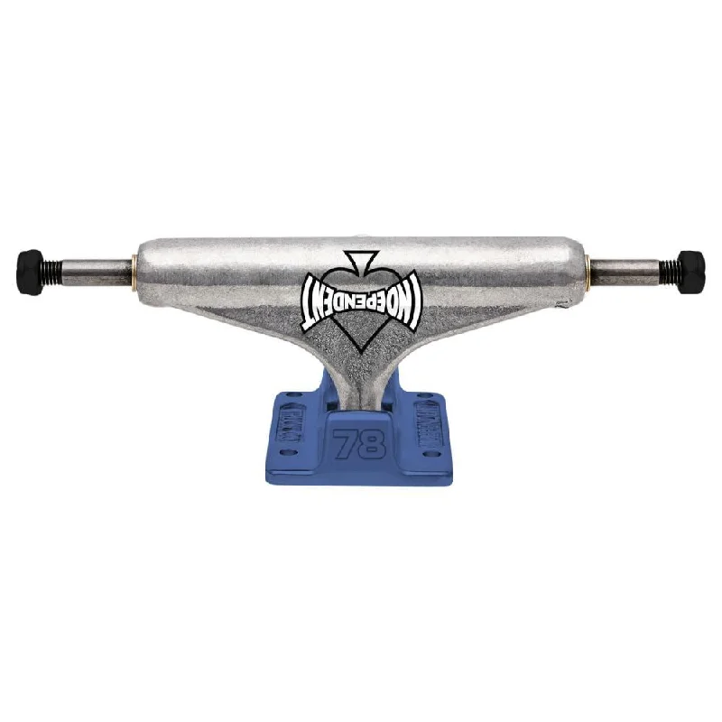 Indy Hollow Skateboard Trucks Stage 11 Cant Be Beat 78 Standard Silver / Blue - 149