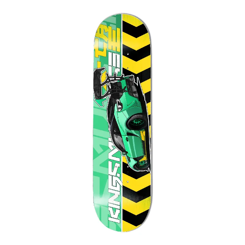 KMR. Caution 8.25" Skate Deck