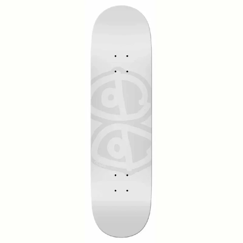 Krooked Skateboard Deck Team Eyes White 8.06"