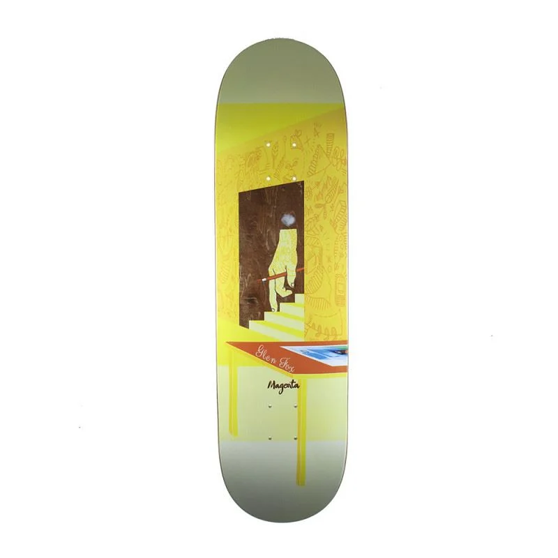 Magenta Glen Fox Sleep Board x  Skateboard Deck - 7.875"