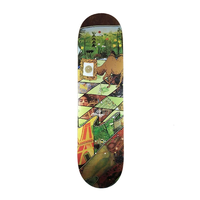 Magenta Soy Panday Museum Series (Steep)  Skateboard Deck - 7.75"