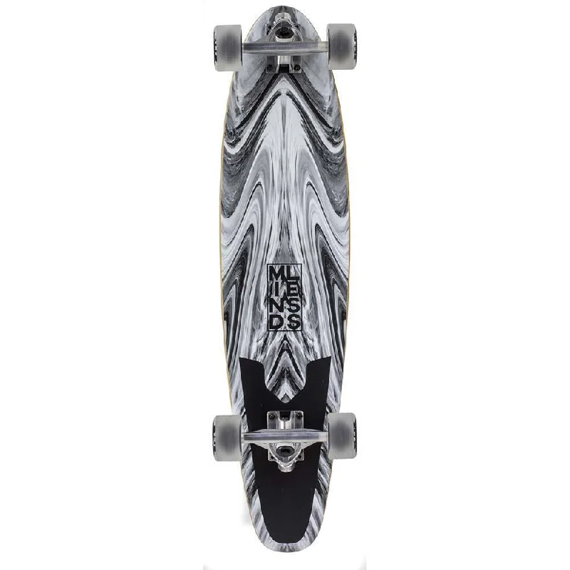 Mindless Raider VI Factory Complete Cruiser Skateboard Grey 8"x 34"