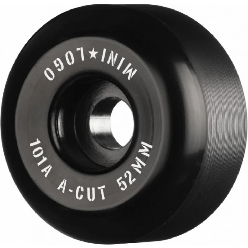 Mini Logo Skateboard Wheels A - Cut 2 101a - Black