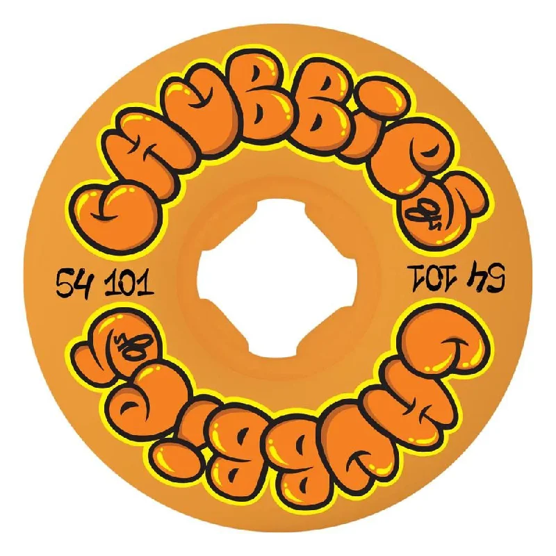 OJ Skateboard Wheels Throw Ups Chubbies 101a - Citrus