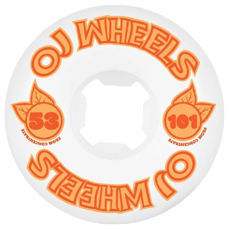 OJ Wheels From Concentrate Hardline Skateboard Wheels 101a Orange 53mm