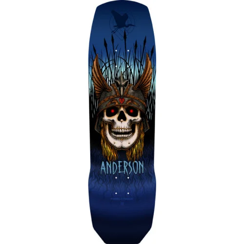 Powell Peralta Andy Anderson Heron Blue Skateboard Deck 9.13"