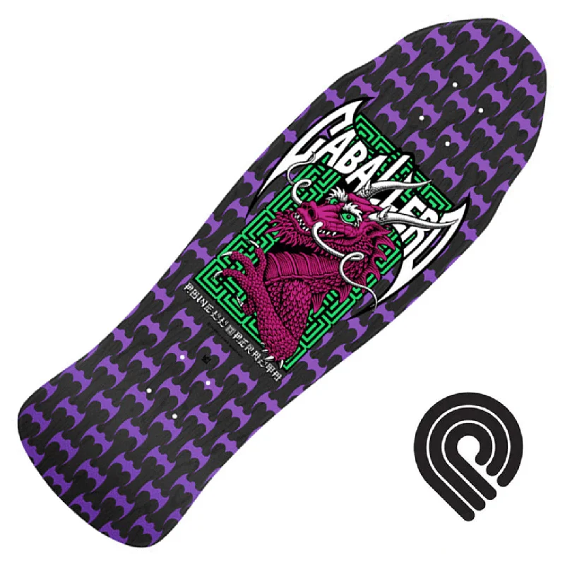 Powell Peralta Cab Street Dragon 9.625 Deck - Black Stain