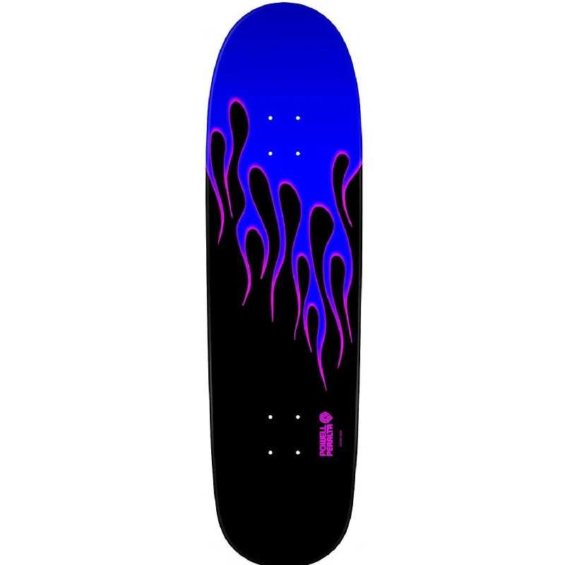 Powell Peralta Nitro Hot Rod Flames Skateboard Deck - 9.33" Blue/Black