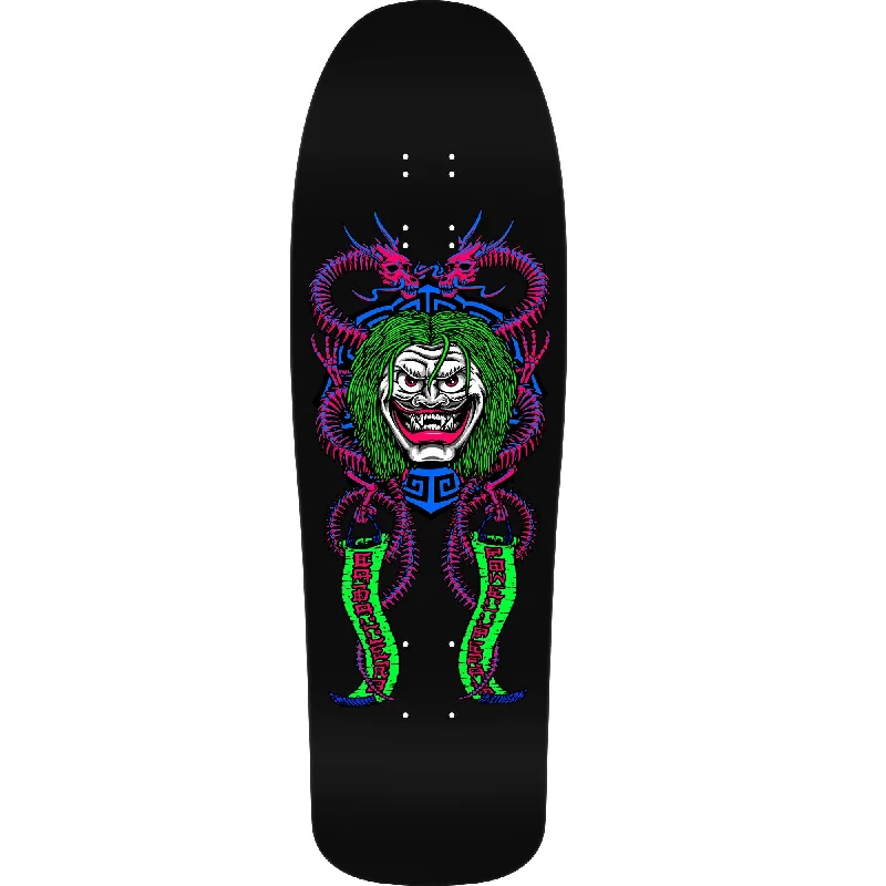 Powell Peralta Steve Caballero Mask Reissue Skateboard Deck - 9.75" Blacklight [Pre-Order]