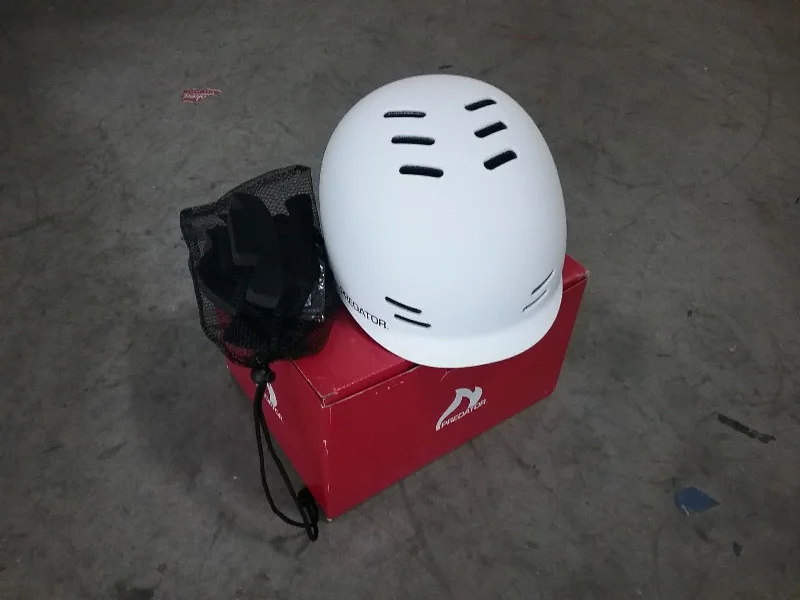 Predator Helmets FR7 Certified Matte White M/L