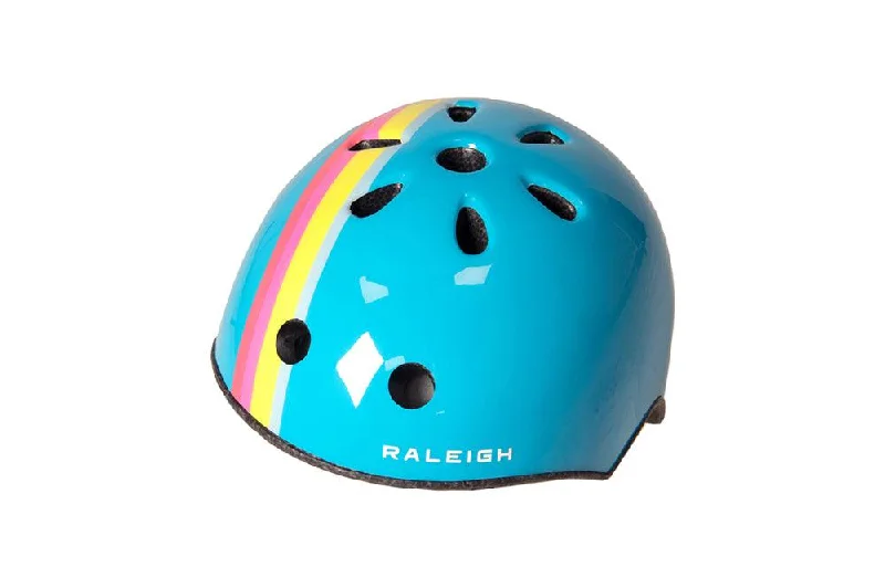 Raleigh Pop Childrens Cycle Helmet  50-54CM Blue