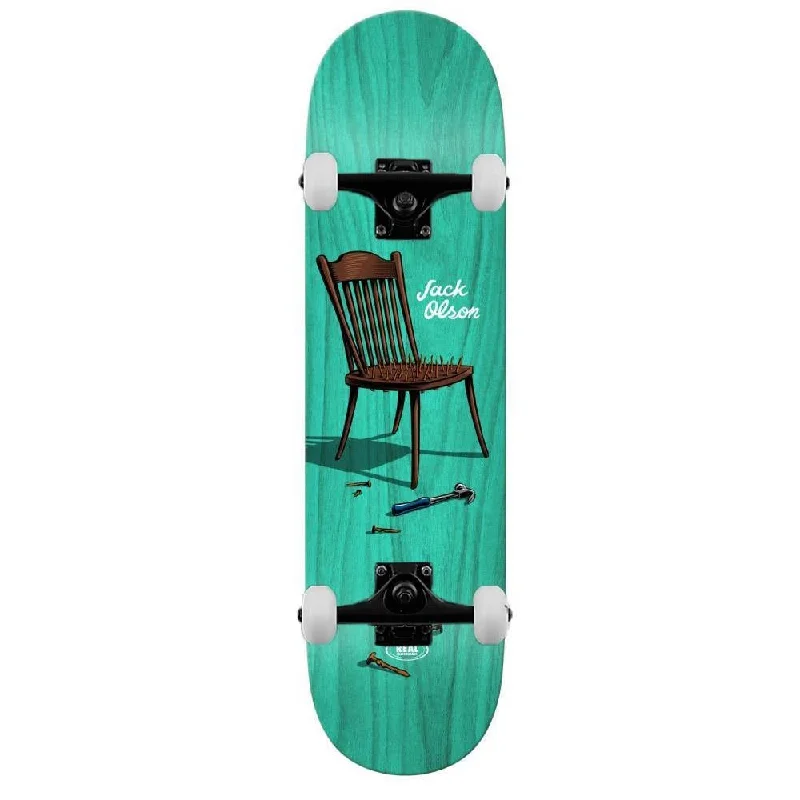 Real Complete Skateboard Jack Jackupuncture Turquoise 8.25"