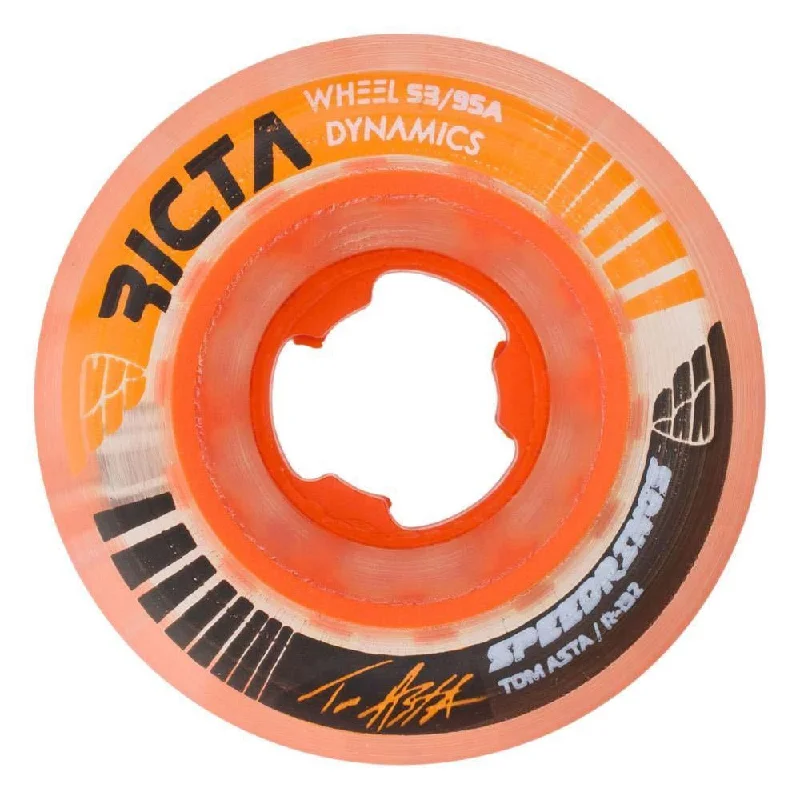 Ricta Skateboard Wheels Speedrings Slim 95a Orange 53mm