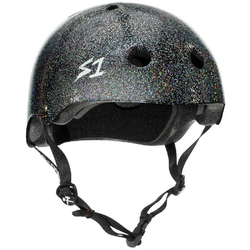 S-One Mega Lifer Helmet - Black Glitter