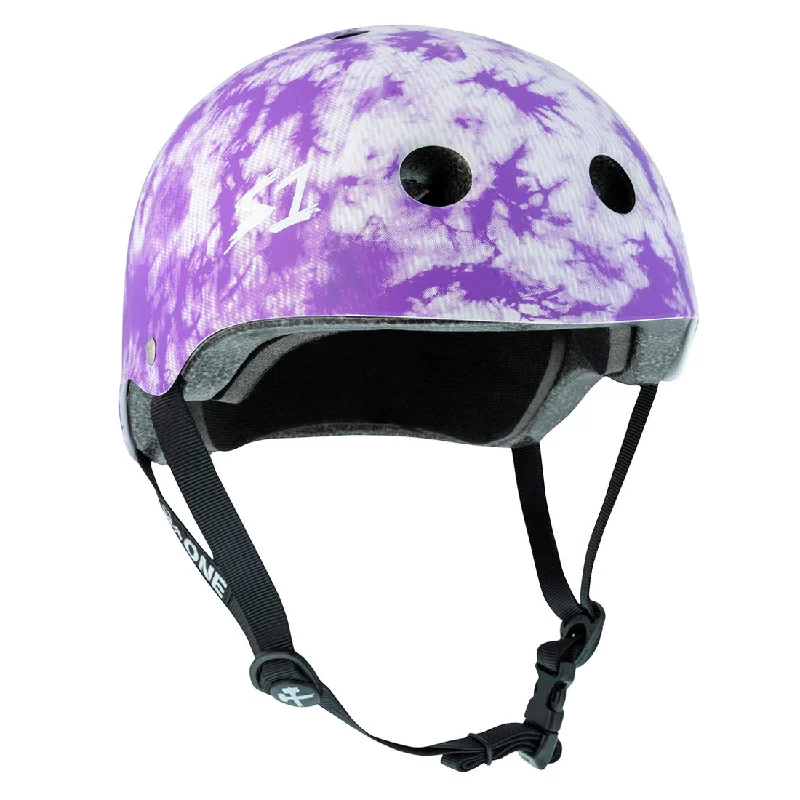 S-One Lifer Helmet - Tie Dye Purple/White