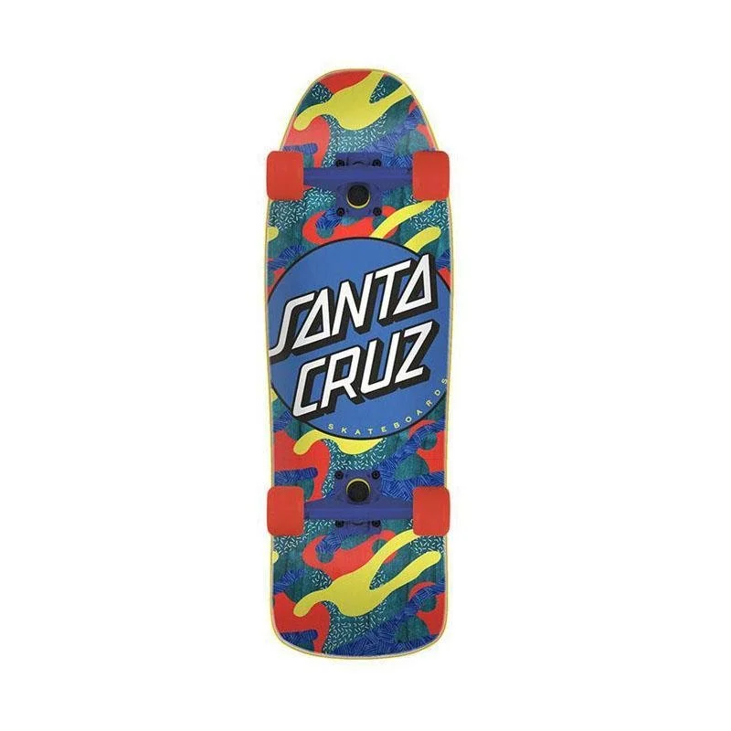 Santa Cruz Cruiser Mini Primary Dot 80s Complete Skateboard