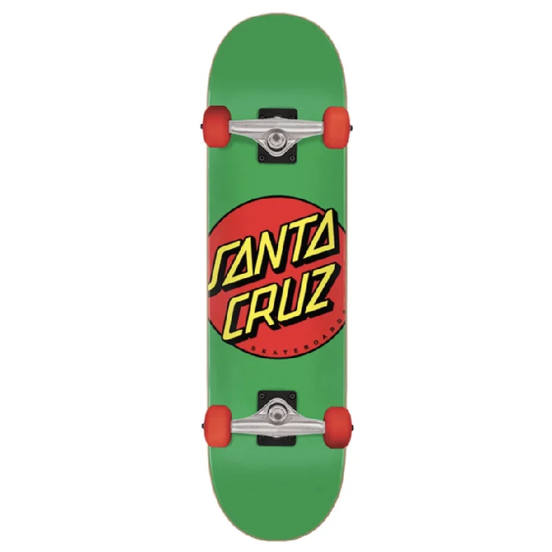 Santa Cruz Skateboards Classic Dot Mid Complete Skateboard 7.8