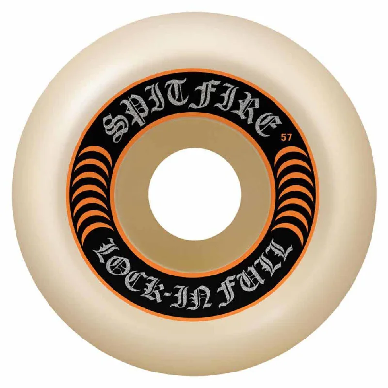 Spitfire Formula Four Skateboard Wheels Lock-In Full Natural 55mm