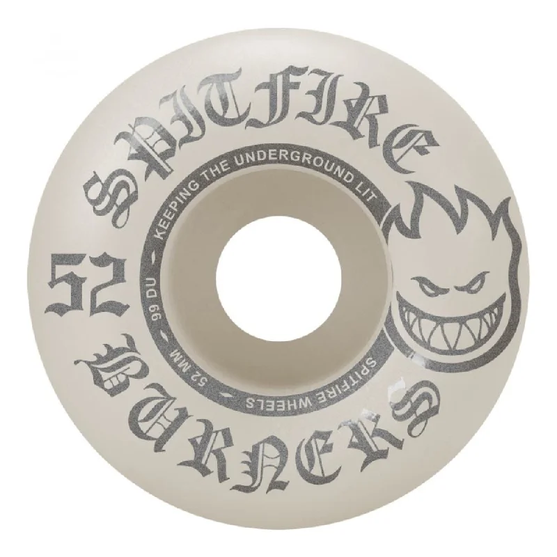 Spitfire Skateboard Wheels 99 DU Burner - White