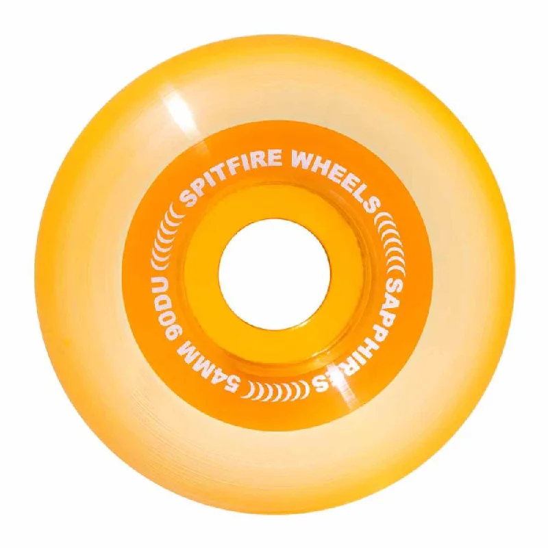 Spitfire Skateboard Wheels Sapphire 90DU Outer Core Orange 54mm