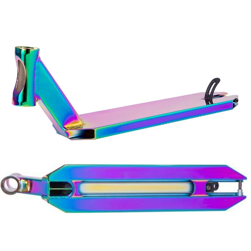 Striker Lux Rainbow Neochrome Stunt Scooter Deck - 4.5" x 19.7"