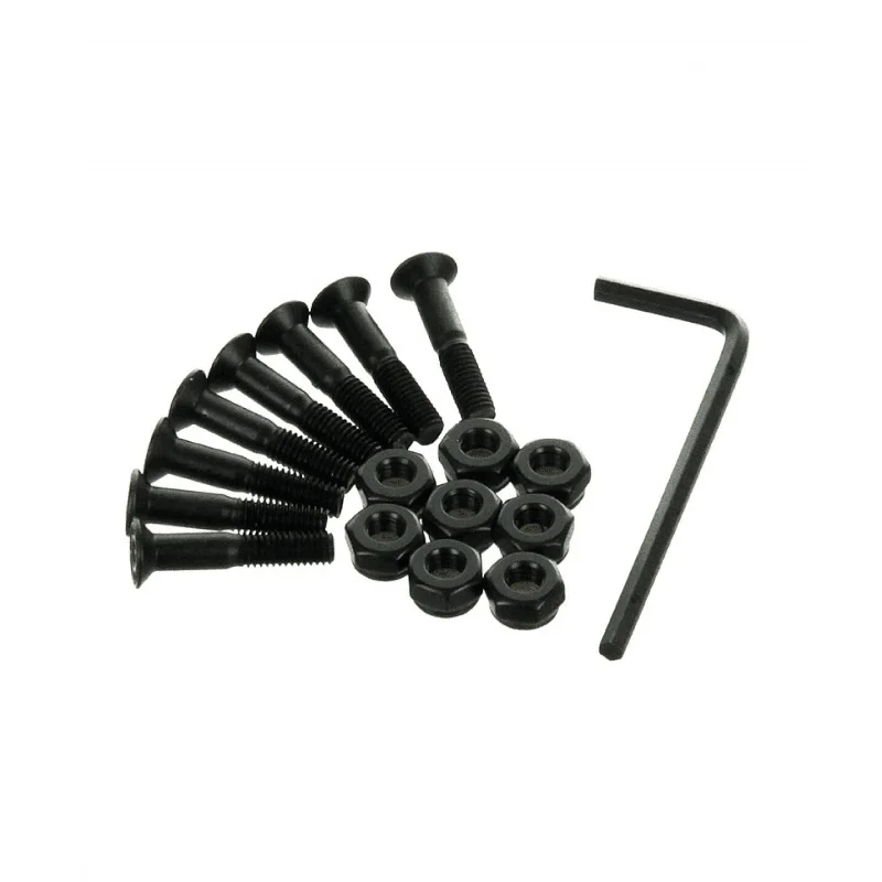 Sushi Skateboard Hardware Allen Bolts) 1" Black