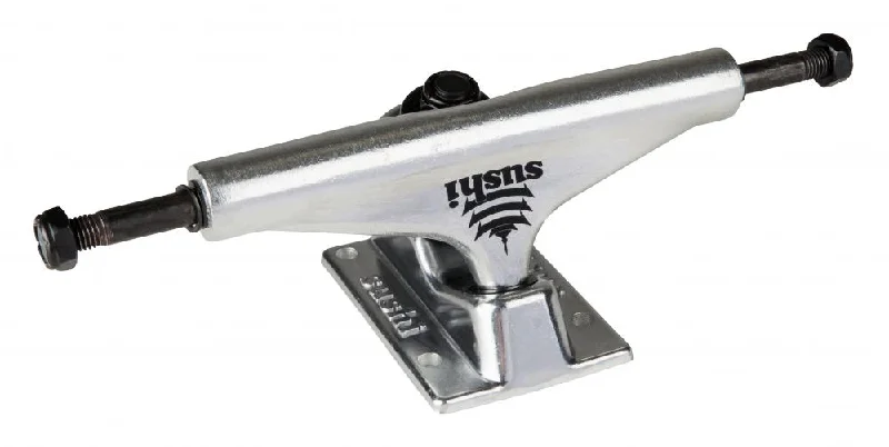 Sushi Pagoda Silver Skateboard Trucks (Pair) - 133mm