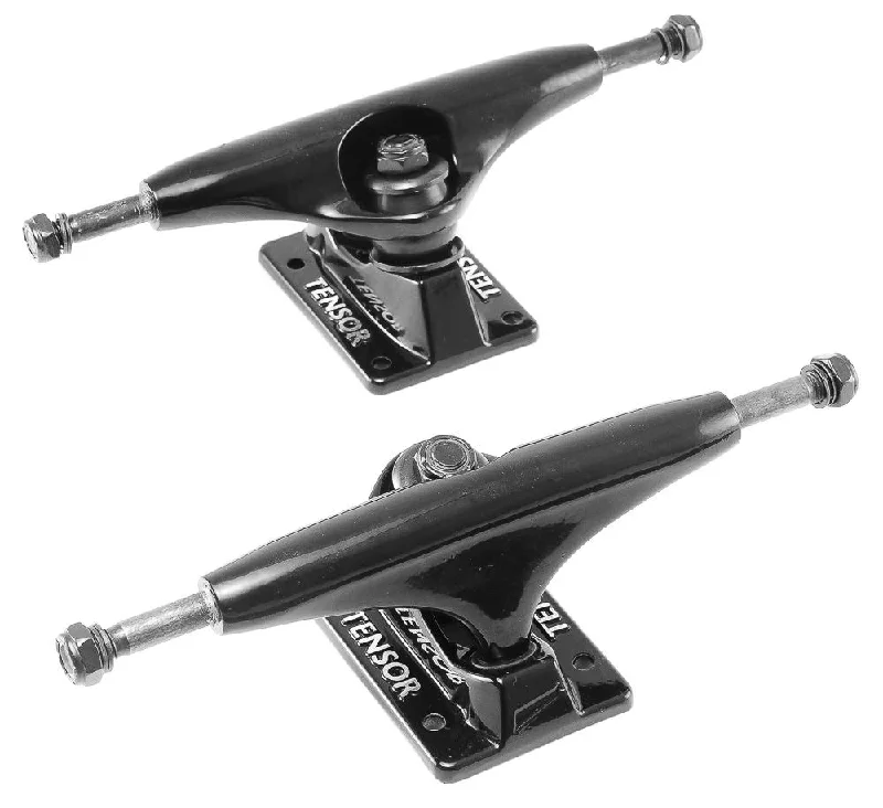 Tensor Trucks Alloys Black Skateboard Trucks - 5.0"