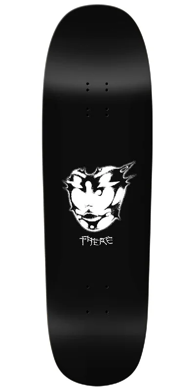 There Mask Skateboard Deck - Black - 9.25"